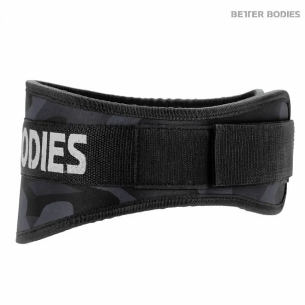 Better Bodies Camo Gym Belt, dark camo