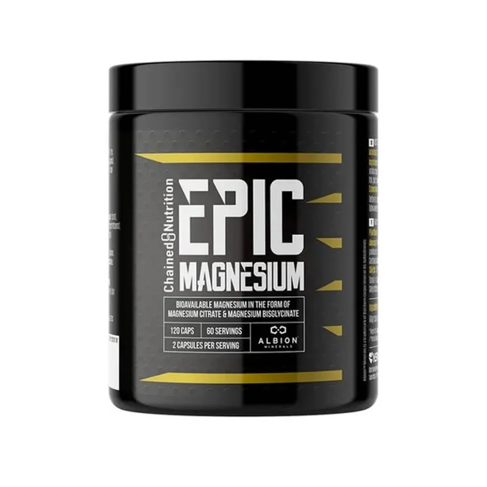 Chained Nutrition Epic Magnesium, 120 caps