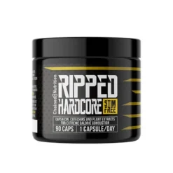 Chained Nutrition Ripped Hardcore STIM FREE, 90 caps