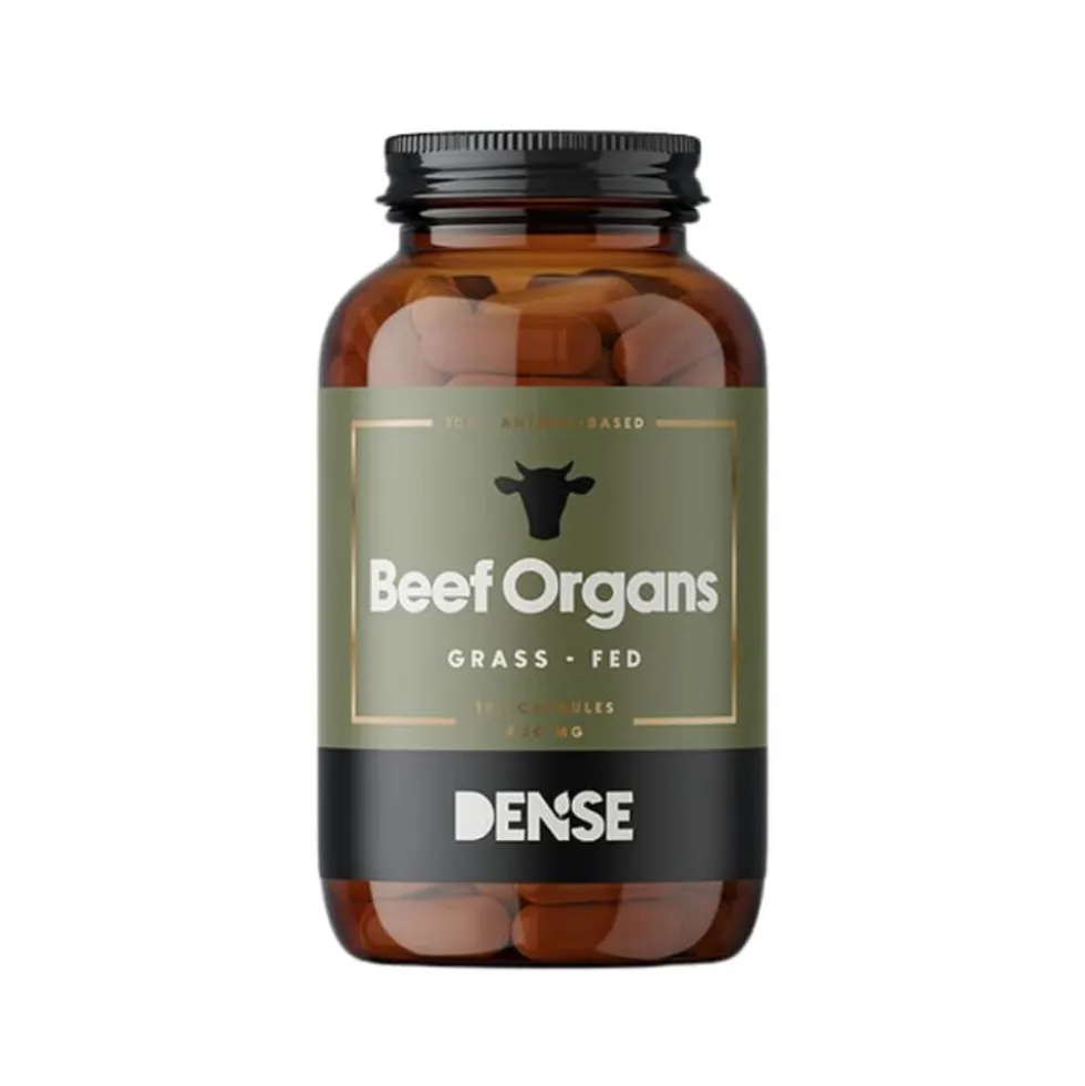Dense Beef Organs, 180 caps