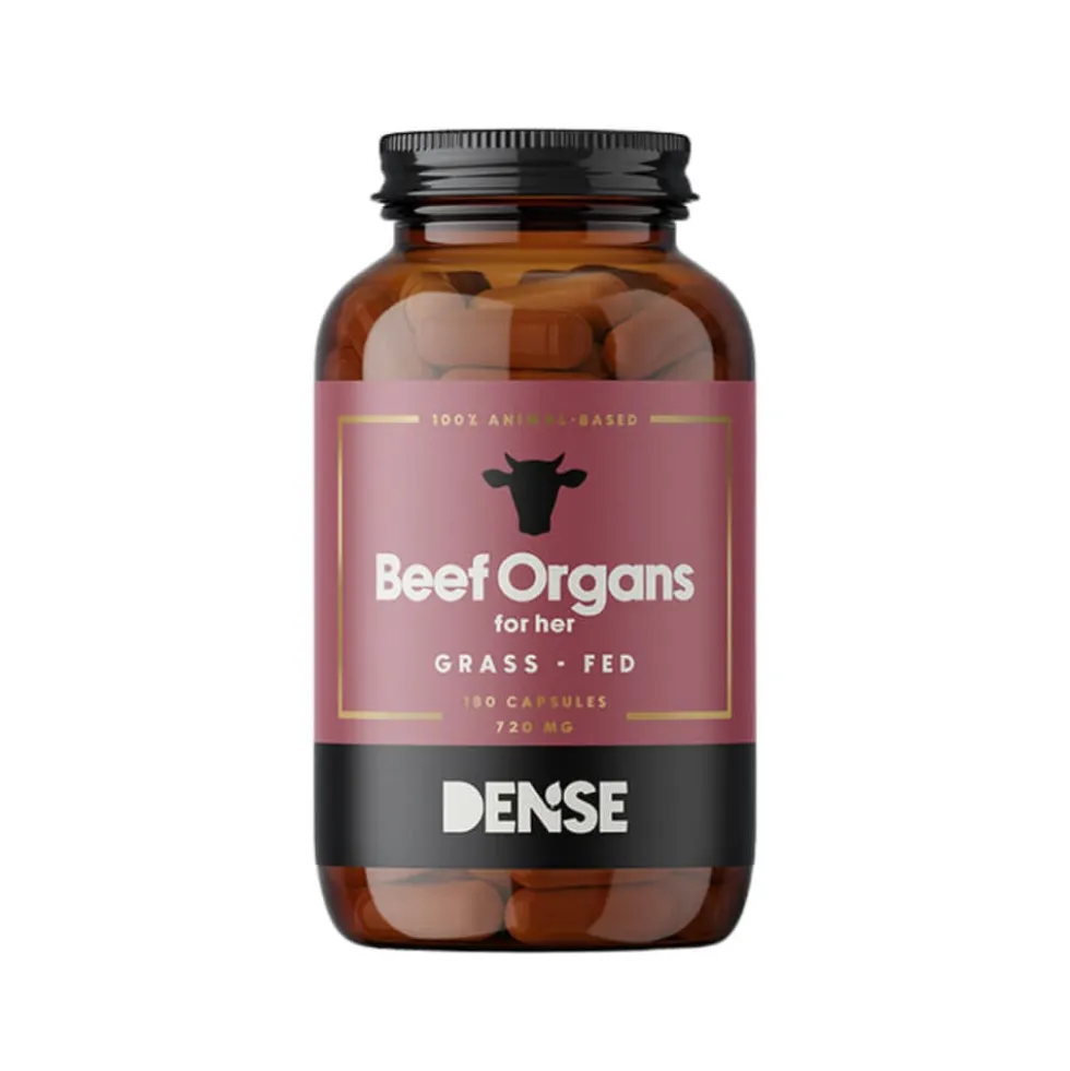 Dense Beef Organs For Her, 180 caps