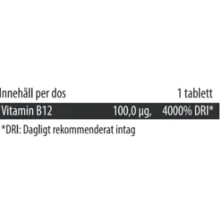 Fairing Vitamin B12, 120 tabs