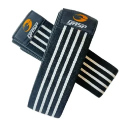 GASP Knee Wraps, Black/White