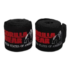 Gorilla Wear Boxing Hand Wraps, black - 2,5 m