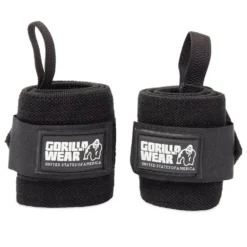 Gorilla Wear Gear Wrist Wraps Basic, black