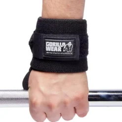 Gorilla Wear Gear Wrist Wraps Basic, black