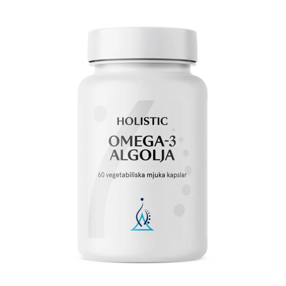 Holistic Omega-3 Algolja, 60 caps