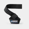 Nordic Training Gear Lifting Straps Nylon, black