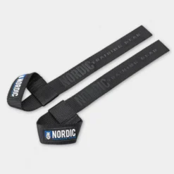 Nordic Training Gear Lifting Straps Nylon, black