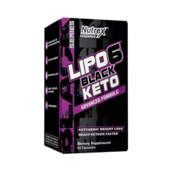 Nutrex Research Lipo-6 Black KETO, 60 caps