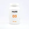 Prime Nutrition Vitamin D3, 60 caps