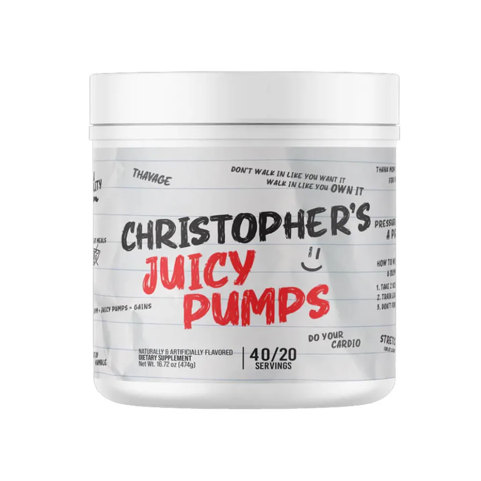 RAW Nutrition Christopher´s Juicy Pumps, 40 serv.