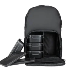 Smartshake Meal Prep Backpack, 22 L, Black