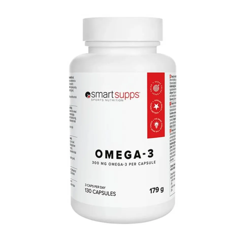 SmartSupps Omega-3, 130 caps