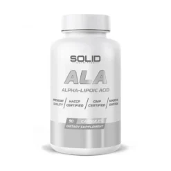 SOLID Nutrition ALA, 90 caps
