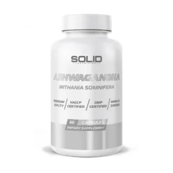 SOLID Nutrition Ashwagandha, 60 caps