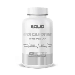 SOLID Nutrition Beta Carotene, 90 caps