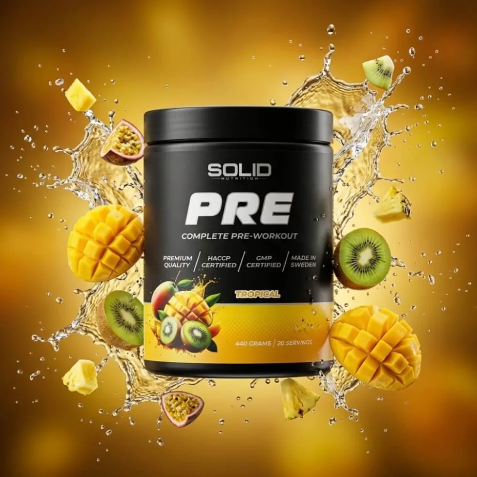 SOLID Nutrition BLACK LINE PRE, 440 g