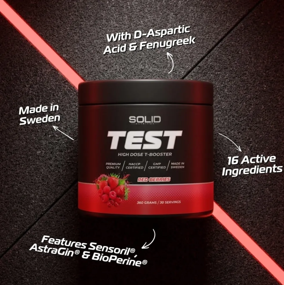 SOLID Nutrition BLACK LINE Test, 360 g