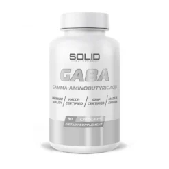 SOLID Nutrition GABA, 90 caps