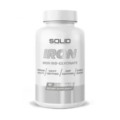 SOLID Nutrition Iron, 90 caps