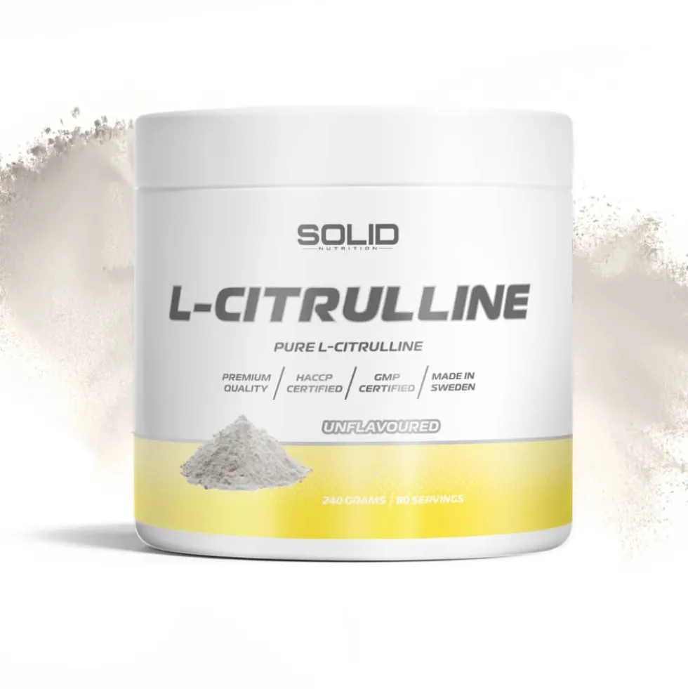 SOLID Nutrition L-Citrulline, 240 g
