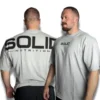 SOLID Nutrition Oversized Tee, grey/black
