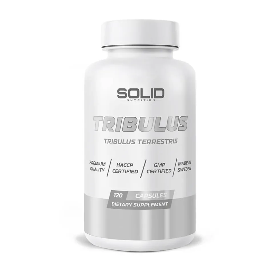 SOLID Nutrition Tribulus, 120 caps