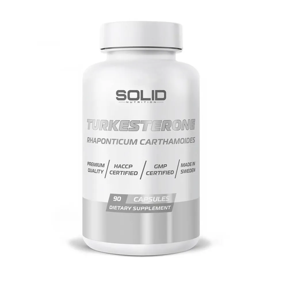 SOLID Nutrition Turkesterone, 90 caps