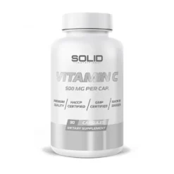 SOLID Nutrition Vitamin C, 90 caps