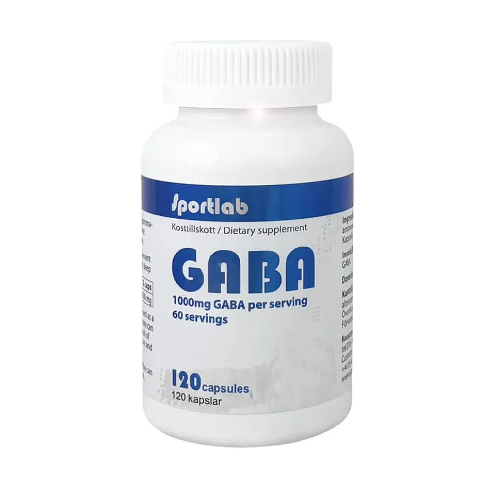 Sportlab GABA 500 mg, 120 caps