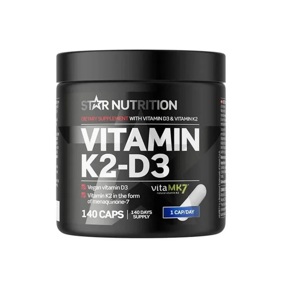 Star Nutrition Vitamin K2-D3, 140 caps