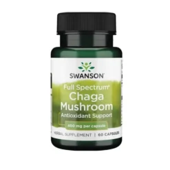 Swanson Full Spectrum Chaga Mushroom, 400 mg, 60 caps