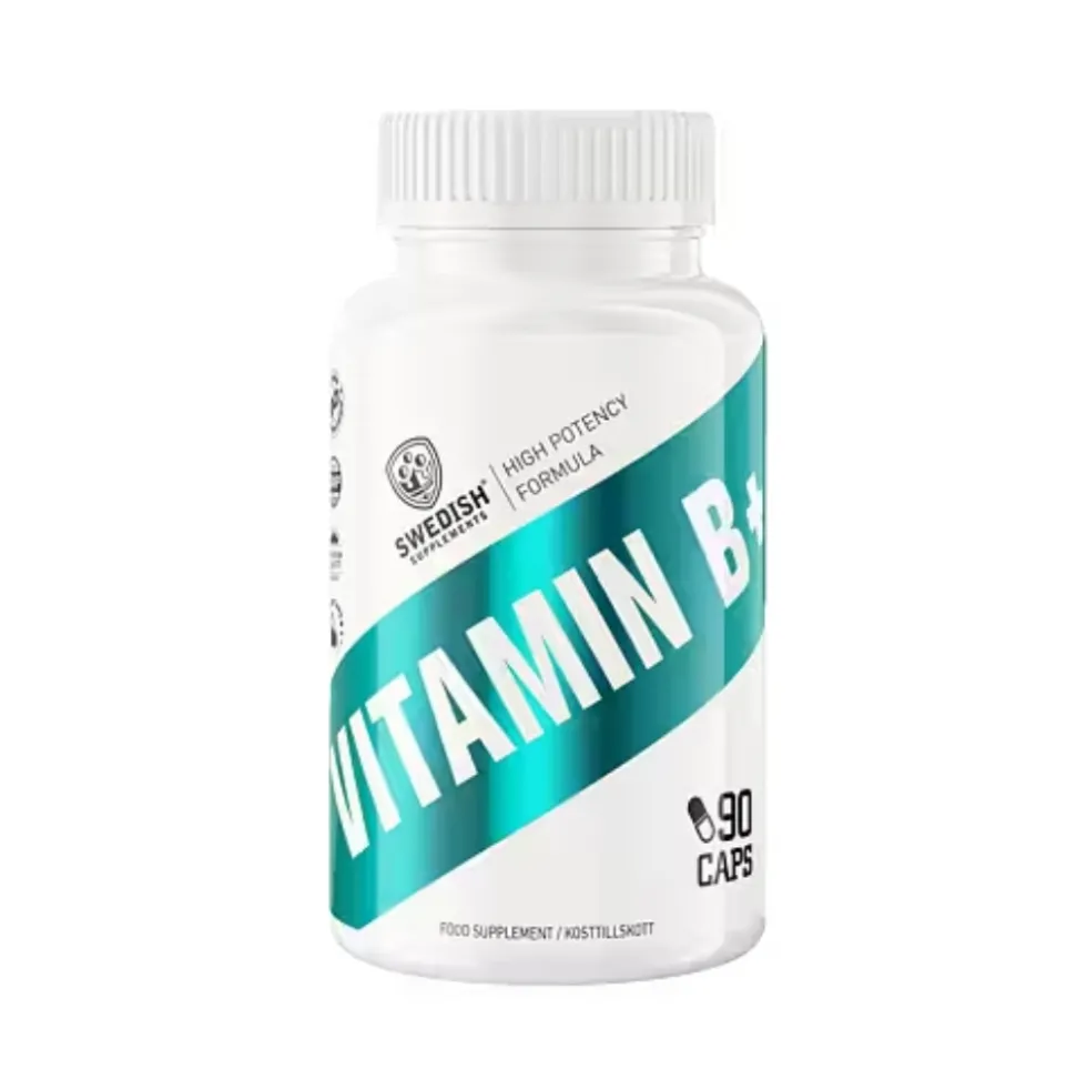 Swedish Supplements Vitamin B+, 90 caps