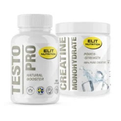 Testo Pro, 120 caps + Creatine Monohydrate, 300 g