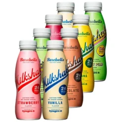 8 x Barebells Milkshake Mixflak, 330 ml
