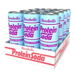 12 x Barebells Protein Soda, 355 ml (Sweet Cherry)