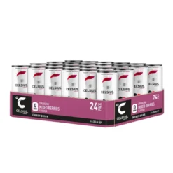 24 x Celsius, 355 ml (Mixed Berries)