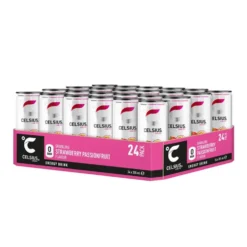 24 x Celsius, 355 ml (Strawberry Passionfruit)