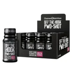 12 x Chained Nutrition Off The Hook PWO-Shot, 60 ml (Brutal Berries)