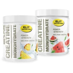 2 x Elit Nutrition 100% Pure Creatine Monohydrate, 300 g