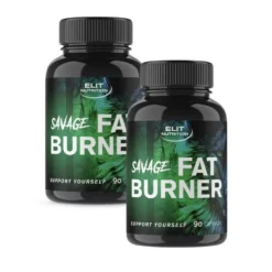 2 x Elit Nutrition Savage Fat Burner, 90 caps