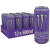 12 x Monster Energy, 500 ml (Ultra Violet)