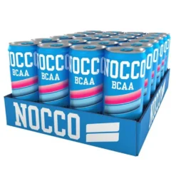 24 x NOCCO BCAA, 330 ml (Blue Raspberry)