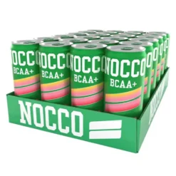24 x NOCCO BCAA+, 330 ml (Peachango - Koffeinfri)