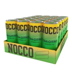 24 x NOCCO BCAA, 330 ml (San Citro)
