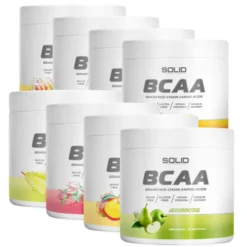 8 x SOLID Nutrition BCAA, 300 g