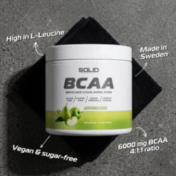 8 x SOLID Nutrition BCAA, 300 g