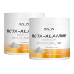 2 x SOLID Nutrition Beta-Alanine, 320 g