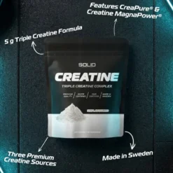 2 x SOLID Nutrition BLACK LINE Creatine, 400 g